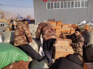 州农投公司支援灾区一连举行中